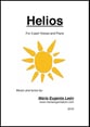 Helios Unison/Two-Part choral sheet music cover